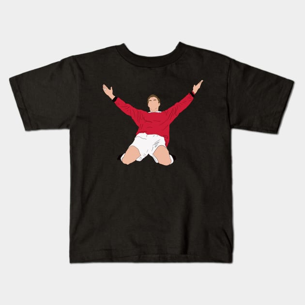 Ole Gunnar Solskjaer Kids T-Shirt by Hevding